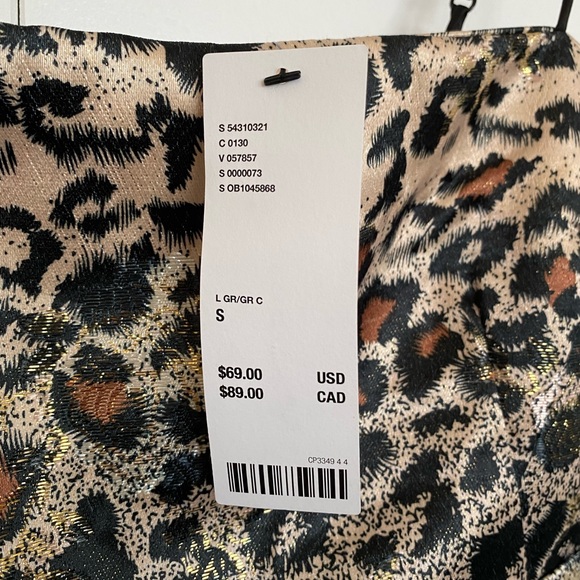 NWT sparkly cheetah print Urban Outfitters mini dress - Picture 5 of 5